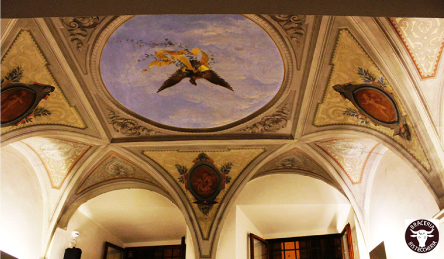 Braceria Bisteccheria Ristorante Firenze affreschi rinascimentali