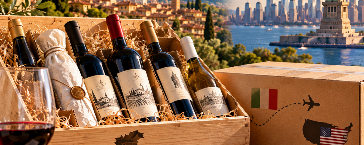 shipping wines from italy