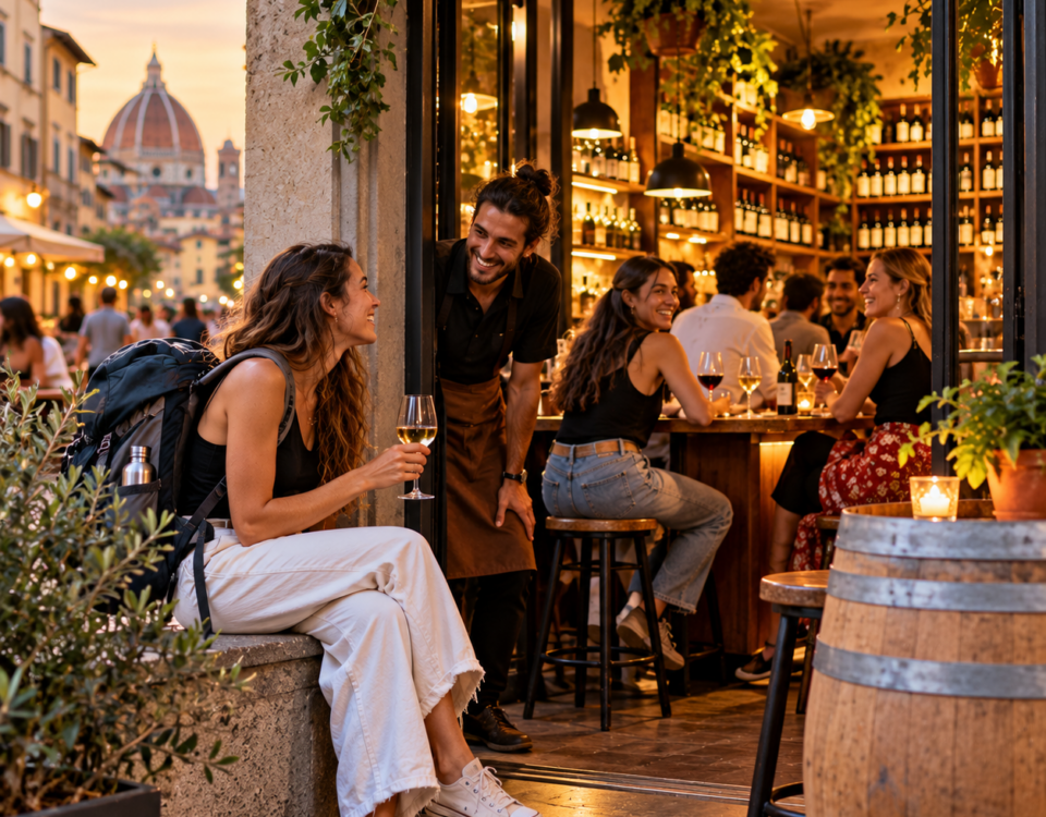 solo traveler in florence
